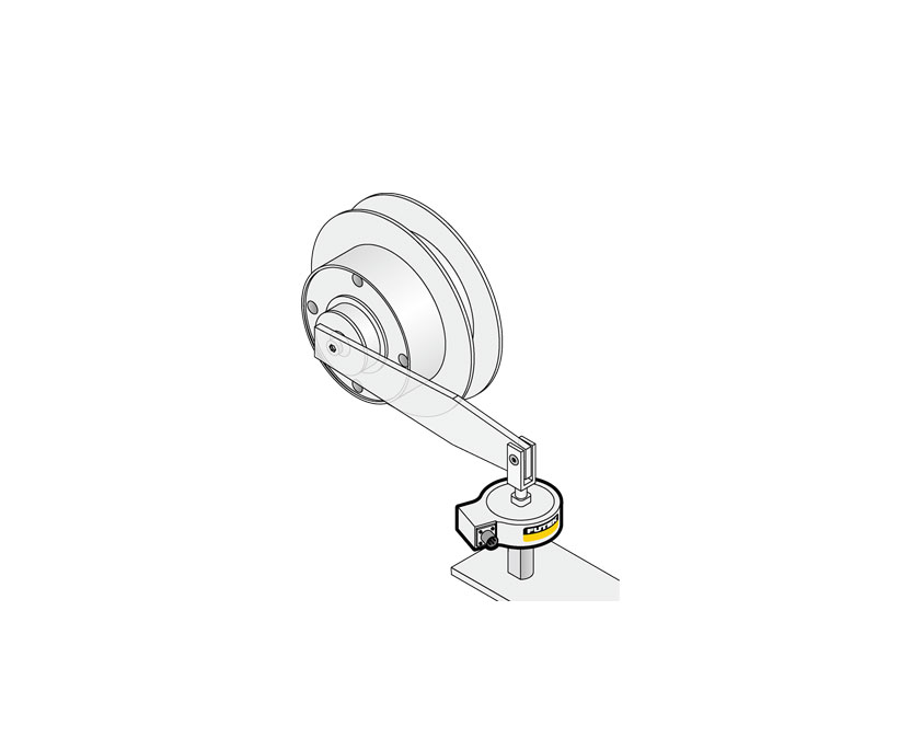 拉力传感器测量电机扭矩解决方案